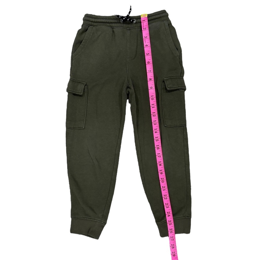 (B) Old Navy Forest Green Joggers (Boys) - Picture 3 of 6